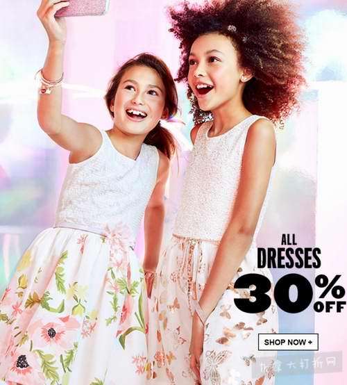  折扣升级！The Children's Place 精选 防寒服、鞋靴、睡衣、裙装等2.5折起+包邮！购买礼品卡返折扣券！