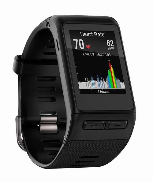  金盒头条：Garmin Vivoactive HR GPS智能运动手表 164.99加元，原价 249.99加元，包邮