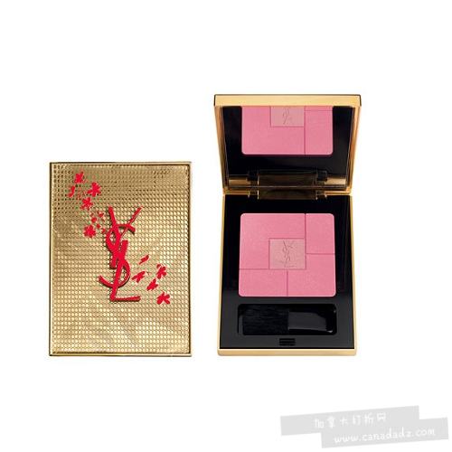  Yves Saint Laurent 圣罗兰2018中国新年限量腮红 70加元开卖！