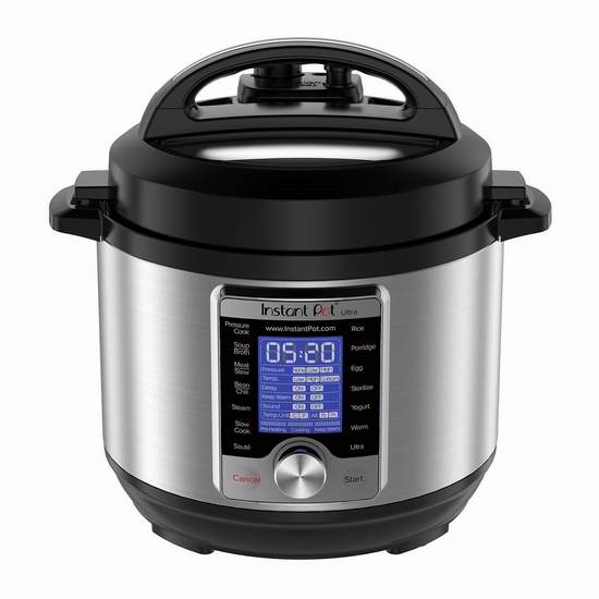  近史低价！Instant Pot Ultra 3夸脱 10合一 超智能可编程 电压力锅6.2折 86.85加元包邮！