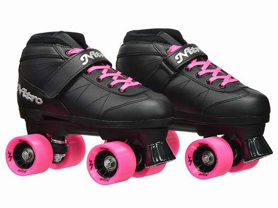  白菜速抢！Epic Skates 2016 Super Nitro 旱冰鞋/滑冰鞋（成人男 8码）2.2折 21.6加元清仓！