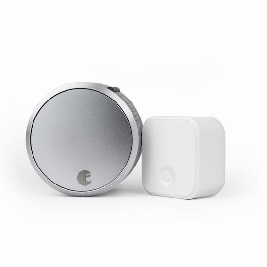  历史新低！August Smart Lock Pro + Connect 智能门锁套装4.4折 159.99加元包邮！2色可选！