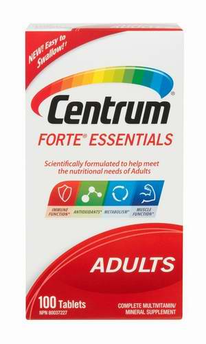  历史最低价！Centrum 善存 维生素+矿物质补充剂（100粒） 9.97加元！成人及50+老人两款可选！