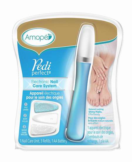  白菜速抢！历史新低！Amope Pedi 电子指甲护理器2.2折 10.9-12加元清仓！