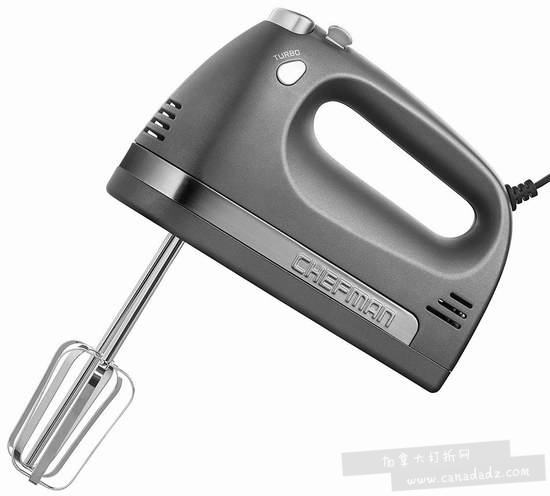  Chefman RJ17-V2 银色 手持式搅拌机 24.99加元，原价 69.99加元