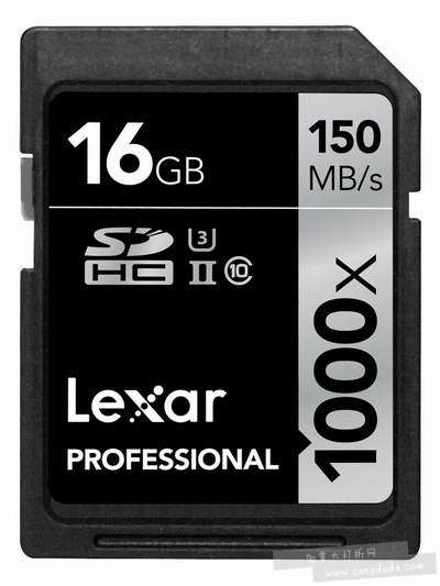  历史新低！Lexar 雷克沙 Professional 1000x 专业系列 16GB SDHC UHS-II/U3 SD储存卡/闪存卡5.2折 19.66加元！