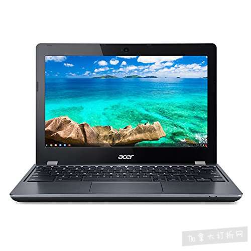  历史新低！Acer 宏碁 C740-C8F6 11.6寸 Chromebook 笔记本电脑 219.99加元包邮！