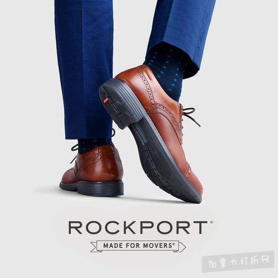  Rockport 乐步官网季末清仓升级！全场男女时尚鞋靴4折起！额外7折！折后低至2.3折！