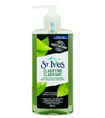  St. Ives 自然清新绿茶洗面奶 200毫升 4.74加元