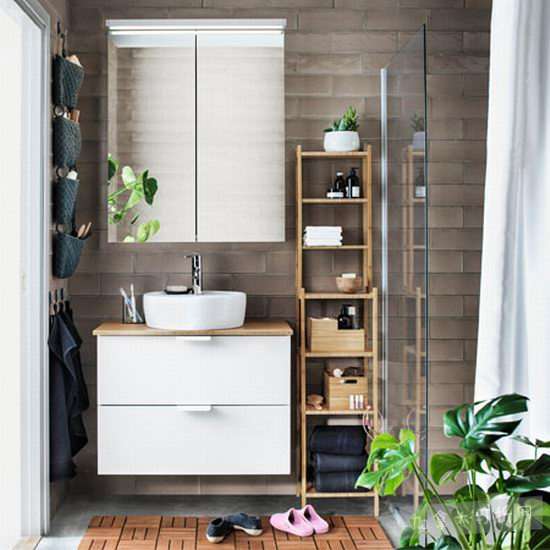  IKEA 宜家 精选浴室家具、水龙头、镜子、洗脸盆等全面8.5折！