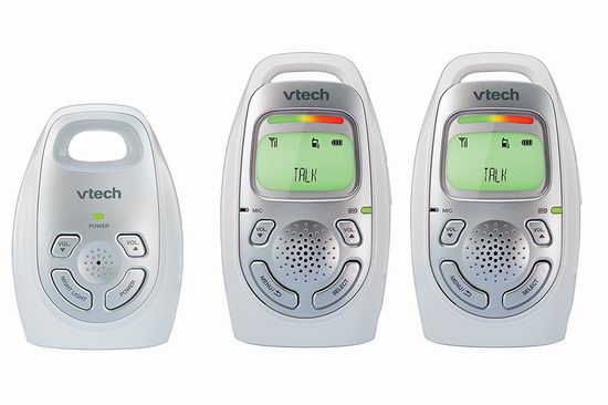  VTech DM223-2 安全和声音数字音频婴儿监视器 带2个父母终端 49.99加元，原价 79.99加元，包邮