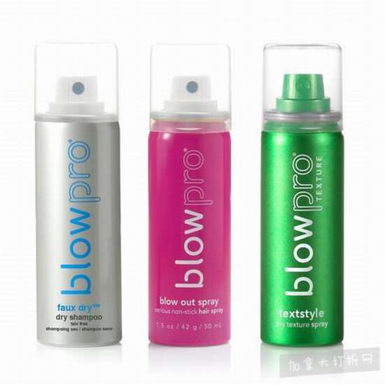  精选 BLOWPRO 补水日常洗发露、干发喷雾、美发工具 7折+满75加元减10加元！