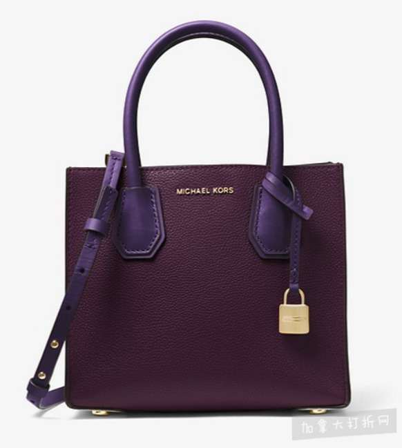  MICHAEL KORS Mercer Color-Block 小方包 172.8加元，原价 288加元，包邮