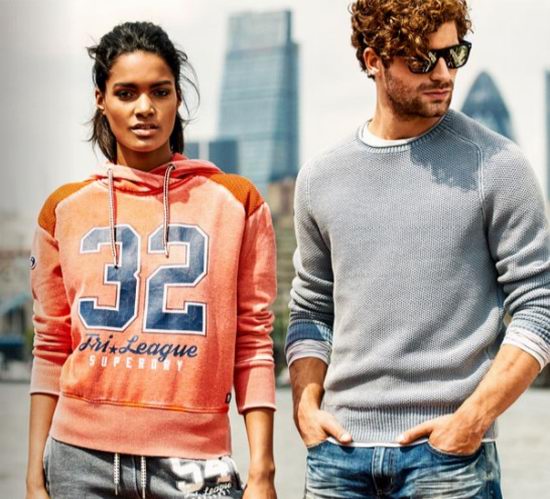  精选英国潮牌 Superdry 男款服饰3折起！额外7.5折！