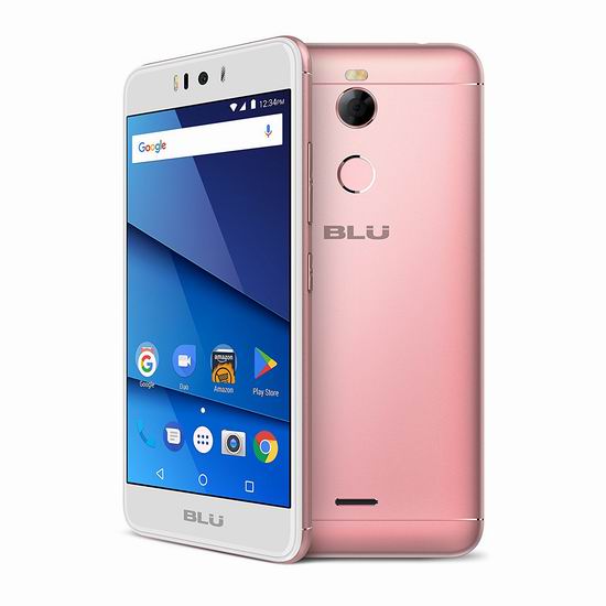  历史新低！BLU R2 5.2寸 解锁版 3G双卡双待智能手机 89.99加元包邮！2色可选！