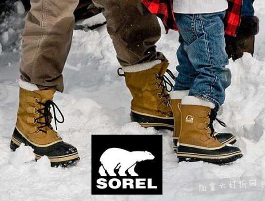  精选37款 Sorel 加拿大冰熊 男女时尚雪地靴、毛拖鞋5折起！
