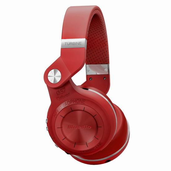  Bluedio T2S 蓝弦专业版头戴式耳机3折 27.19加元限量特卖！4色可选！