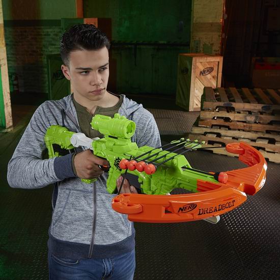  历史新低！Nerf Zombie Strike 泡沫海绵玩具飞镖枪2.1折 16.65加元清仓！