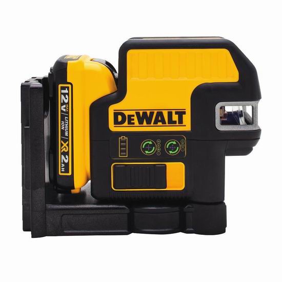  金盒头条：历史新低！DEWALT 得伟 DW0825LG 12V 5点/交叉线 激光水平仪6折 459.99加元包邮！