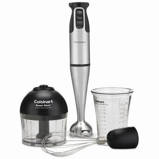  金盒头条：Cuisinart 美康雅 CSB-79C 智能浸入式搅拌棒套装 49.99加元包邮！