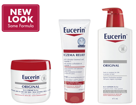  德国药妆品牌 Eucerin 优色林润保湿精华、万用修复膏、止痒膏 8折