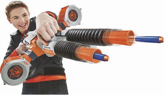  NERF N-Strike Elite 双枪玩具发射器 74.79加元，原价 149.99加元，包邮