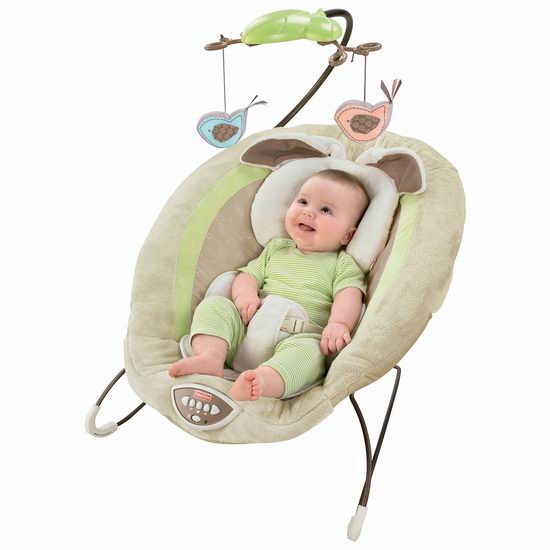  Fisher-Price My Little 长毛兔婴儿摇椅 44.99加元，原价 74.99加元，包邮