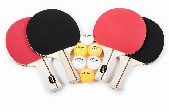  历史新低！Stiga T1364 Performance 双人乒乓球拍套装2.9折 18.84加元清仓！