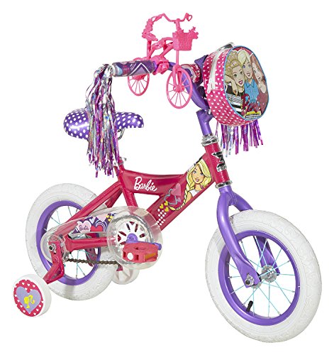  历史最低价！Barbie 12英寸豪华芭比女童自行车 77.97加元包邮！