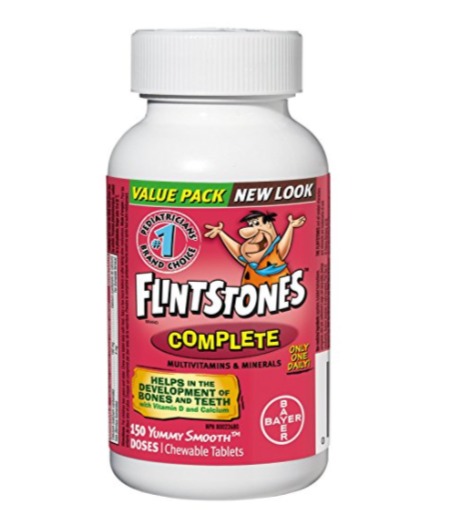  Bayer Flintstones拜耳儿童多种维生素矿物质咀嚼片 15.97加元（150粒），原价 28.49加元