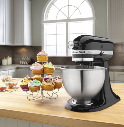  手慢无！KitchenAid K45SSOB 4.5夸脱 经典系列立式 多功能搅拌厨师机5.7折 199.99加元包邮！