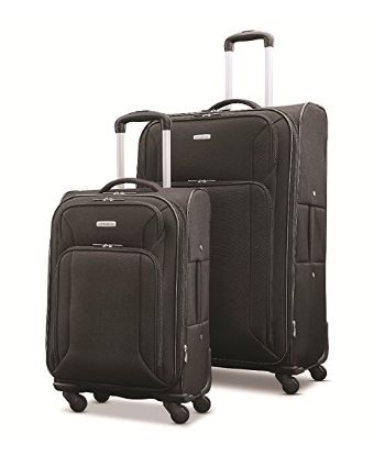  手慢无！Samsonite 新秀丽 Victory 19寸/29寸 黑色软壳拉杆行李箱2件套2.5折 149.83加元包邮！