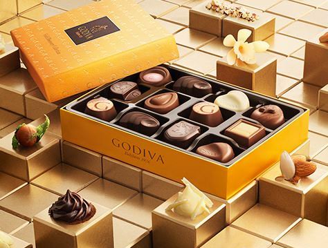  白菜速抢！Godiva 歌帝梵 Discovery 金色巧克力礼盒12颗装4.5折 14.29加元清仓！