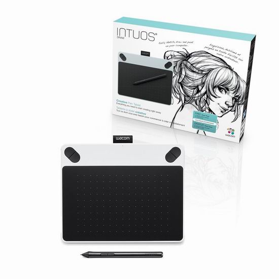  历史新低！Wacom Intuos CTL490DW 电子画板/手写板 59.97加元包邮！