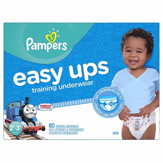  历史新低！Pampers 帮宝适 Easy Ups 男女宝宝如厕训练裤（size 4/5/6） 15.99加元清仓！