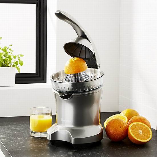  历史最低价！Breville 铂富 BCP600SIL 电动橙汁机6.5折 129.99加元包邮！