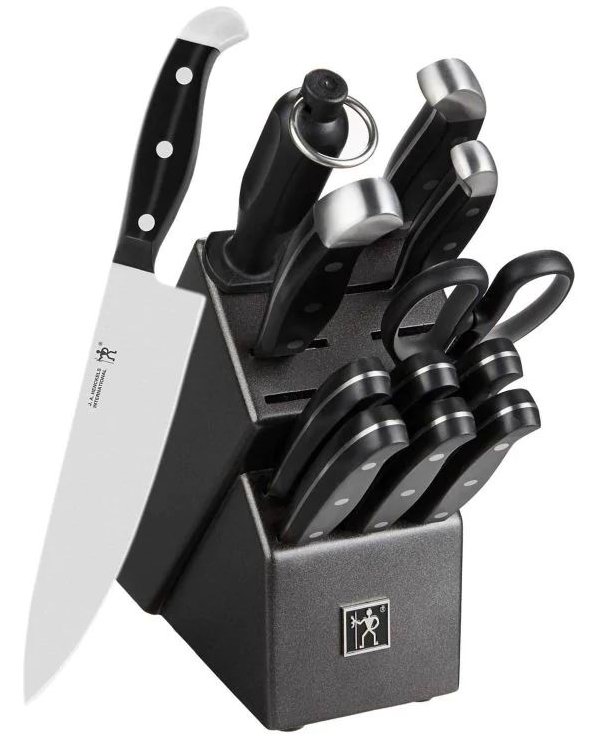  Zwilling J A Henckels International 单立人刀具13件套 5折 129.99加元！