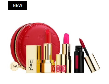  Yves Saint Laurent Red Deluxe迷你口红唇釉超值套装 40加元（价值 69加元）