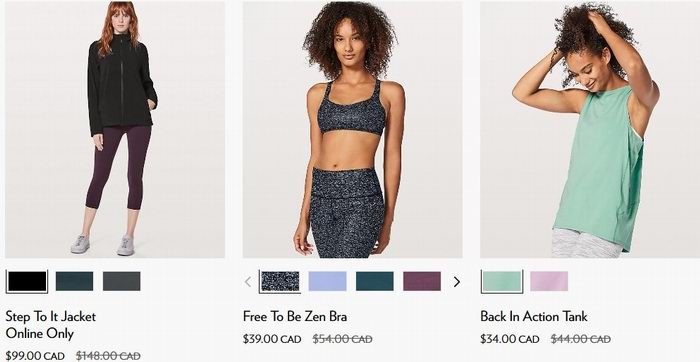 Lululemon 露露柠檬 Sale区上新！精选成人儿童时尚运动瑜伽服4折起！