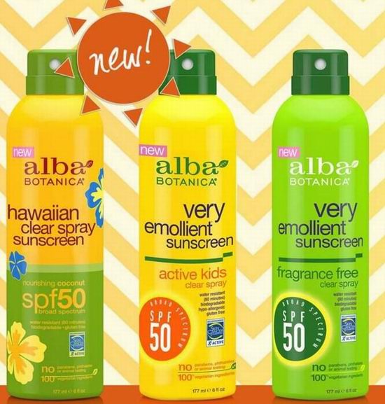 美国有机品牌！ Alba Botanica 防晒霜、洗发护发系列、护肤品8折，满40加元立减10加元！
