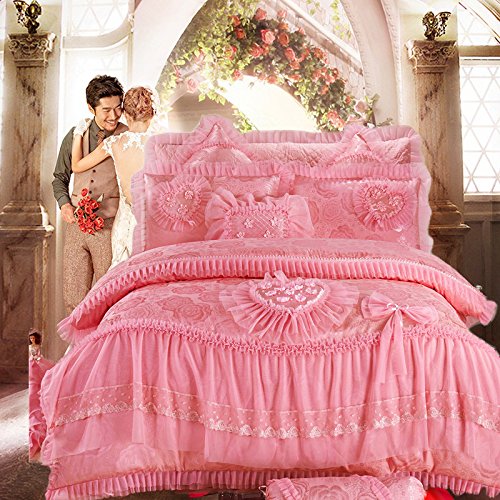  手慢无！历史新低！Comforbed 超美浪漫 纯棉刺绣 Queen被套6件套2折 29.99加元清仓并包邮！