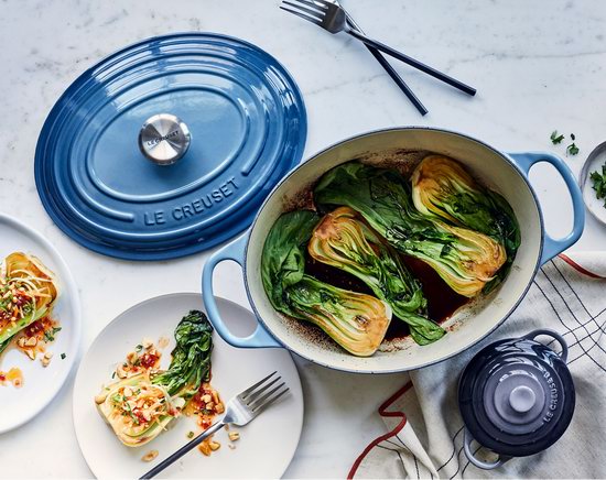  今日闪购：Le Creuset 4.1升 经典椭圆形 蓝色酷彩珐琅铸铁深烧锅3.4折 170加元包邮！