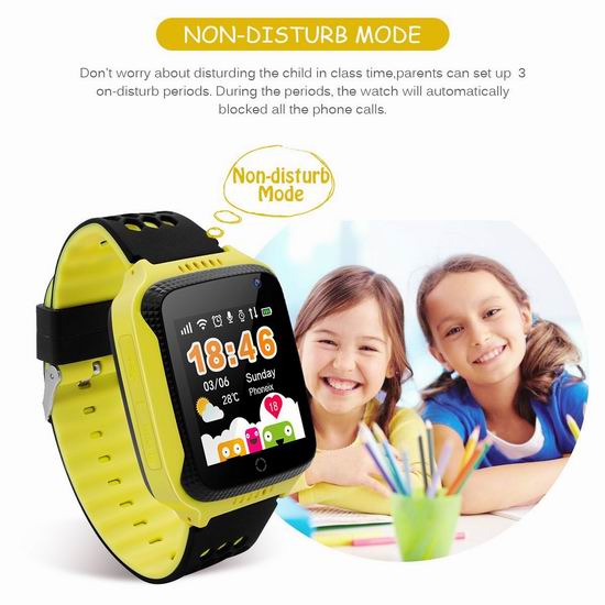  超级白菜！手慢无！Diggro M01 GPS定位 2G通话 儿童智能手表1.1折 9.99加元清仓！