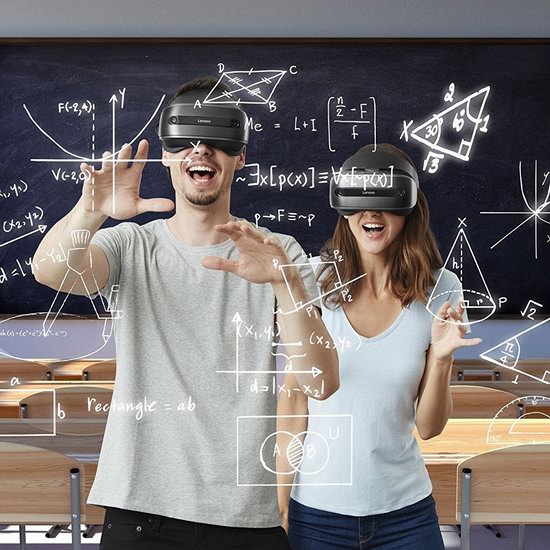  Lenovo 联想 Explorer 探索者 Windows VR虚拟现实头显+VR运动手柄5.4折 299加元包邮！