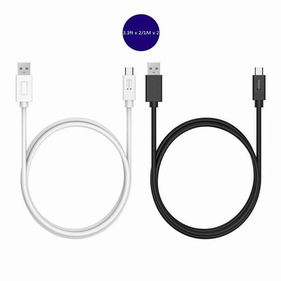  白菜价！历史新低！Tronsmart USB-C 充电线缆/数据线2件套 1.99加元清仓！