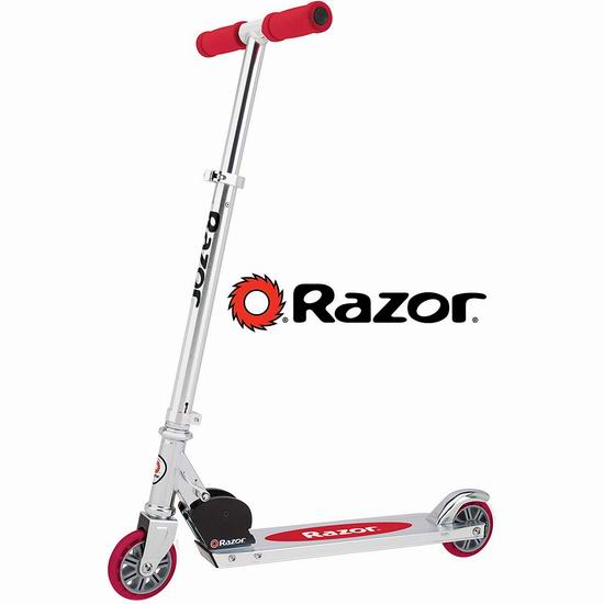  Razor A Kick 红色儿童滑板车 7.4折 44.7加元包邮！