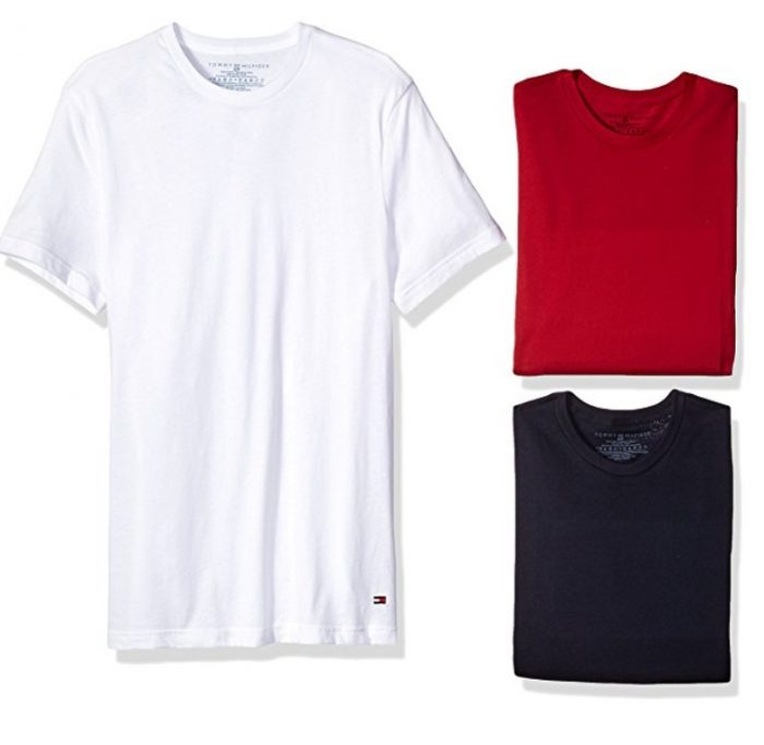  Tommy Hilfiger 纯棉男士T恤 3件套 24.87加元，原价 53.33加元