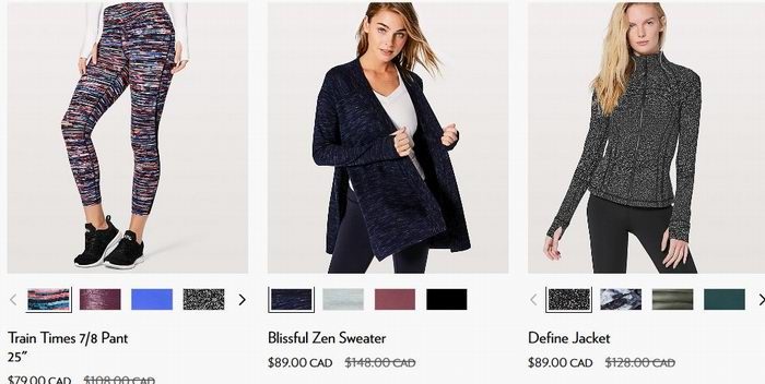 Lululemon 露露柠檬 Sale区上新！精选成人儿童时尚运动瑜伽服4折起！