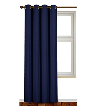  白菜价！Utopia Bedding 52x84英寸 阻光降噪窗帘（单片）1.7折 12.99-13.99加元！2色可选！