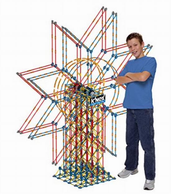  全世界公认最具创意性的建构积木！K'nex 6英大型双重摩天轮积木模型 77.67加元，原价 324加元，包邮